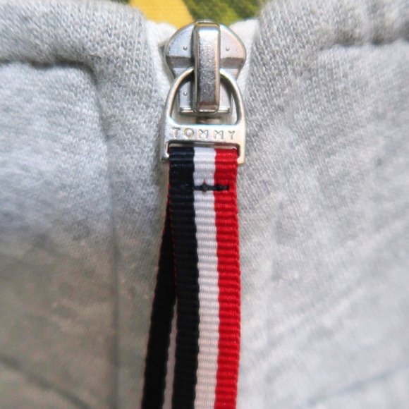 Tommy Jeans Half-Zip Logo Cropped Pullover Large - Picture 7 of 10